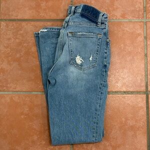 Abercrombie 90s Straight Ultra High Rise Curve Love Jeans